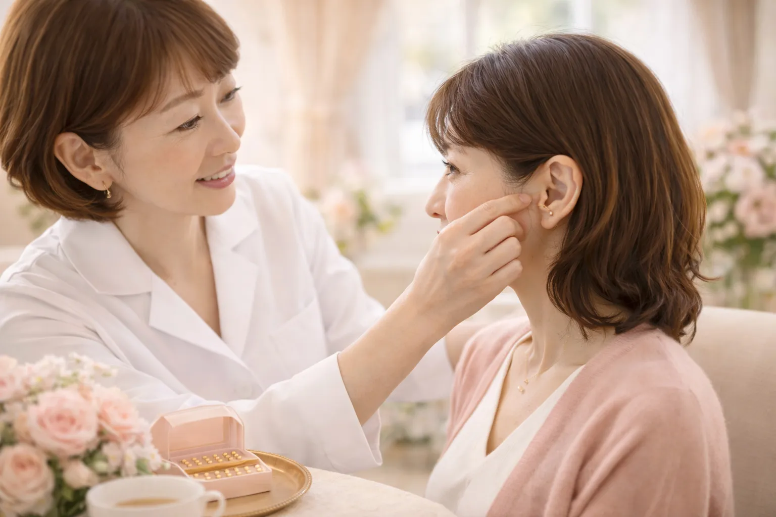 宇都宮で40代の冬太りをやさしくリセットしたい方へ。耳つぼダイエットで春服が似合う体づくり